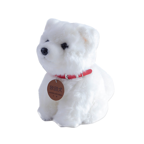 秋田犬ぬいぐるみ 座り(白) M – Terroir to Table