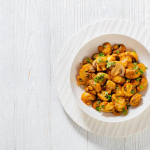 きのこのにんにくオイル焼き