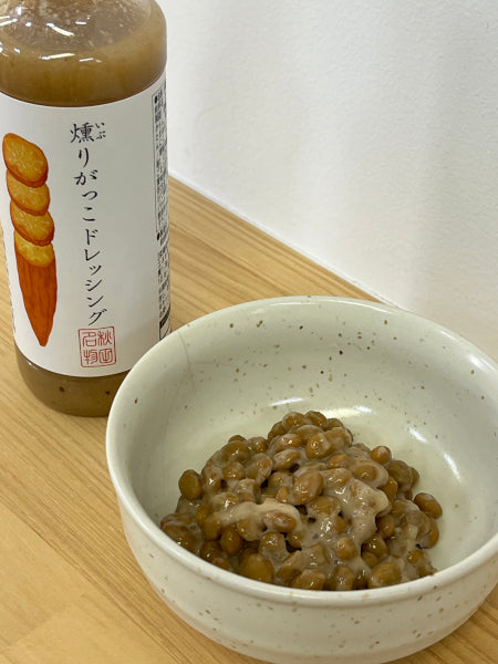 いぶりがっこ風味納豆