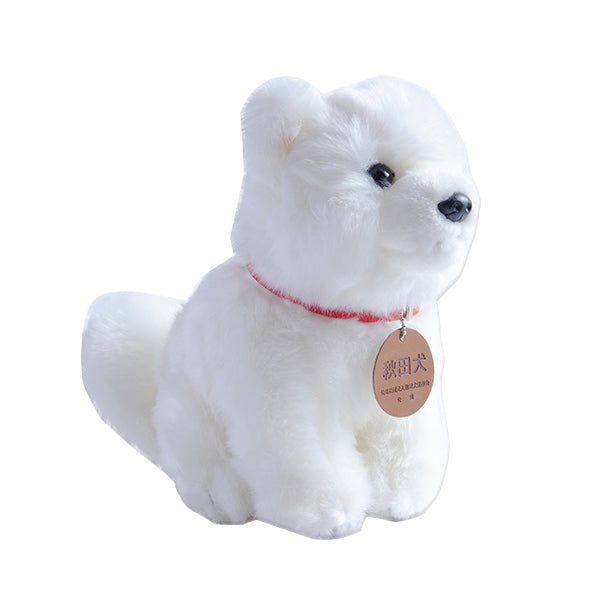 秋田犬ぬいぐるみ 座り(白) M – Terroir to Table