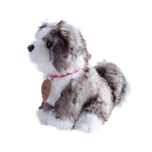 秋田犬ぬいぐるみ 座り(虎) M