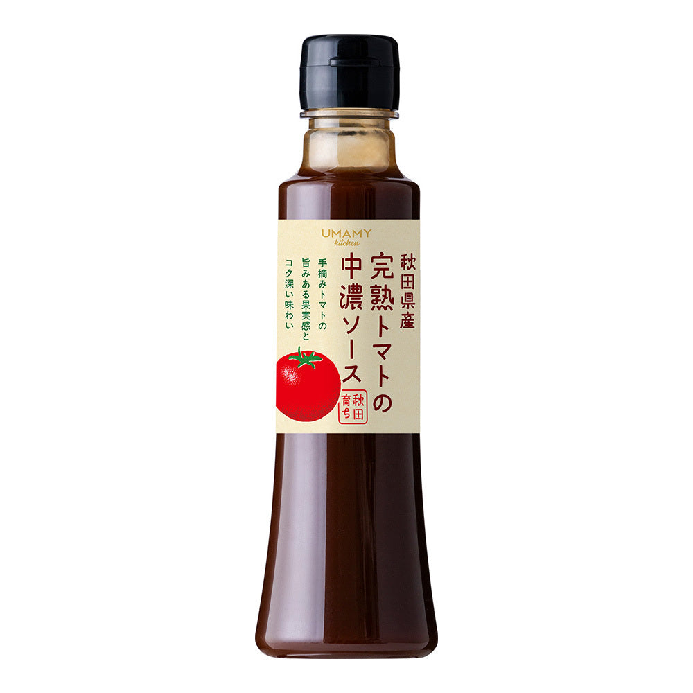 秋田県産完熟トマトの中濃ソース 200mL