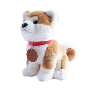 秋田犬ぬいぐるみ 座りマサル M