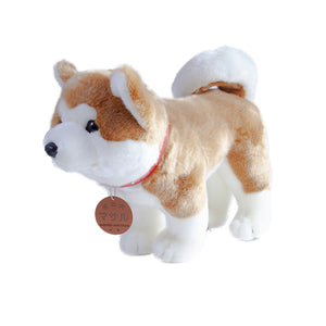 秋田犬ぬいぐるみ 立ちマサル L