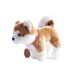 秋田犬ぬいぐるみ 立ちマサル M