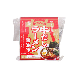 かづの牛だしラーメン 醤油味 (2食入り)